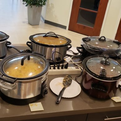 Communi7y Crew Holds Chili Cook Off to Raise Money for Kid’s Backpack Event