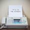 Why Not Send a Fax?