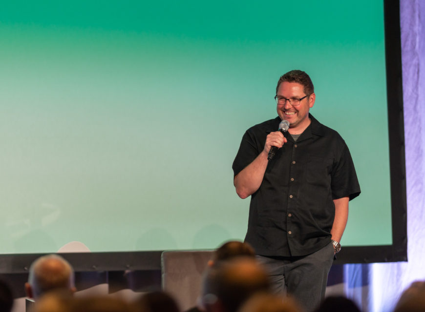 CU*Answers Vice President of Marketing Services & Creative Director David Damstra shares the stage to discuss internet retailing.