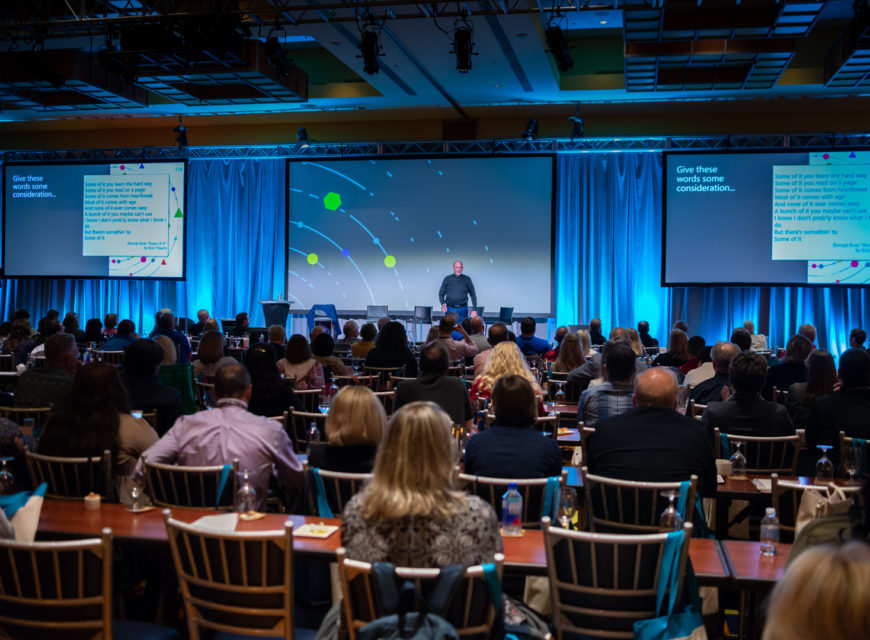 The conference was attended by 203 leaders from 104 credit unions, along with 48 representatives from 26 vendors and 32 internal staff.