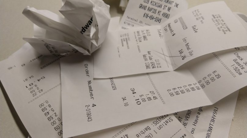 We Need Paper Receipts Like We Need Plastic Straws