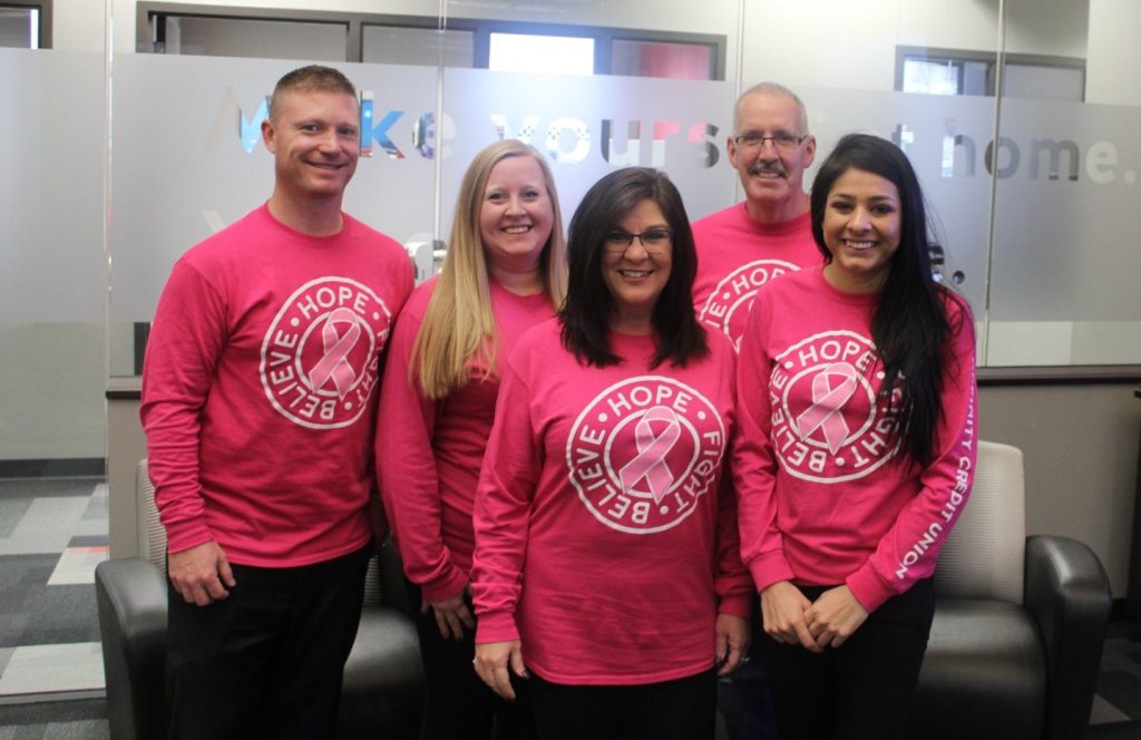 Dean and team supporting Susan G. Komen Foundation