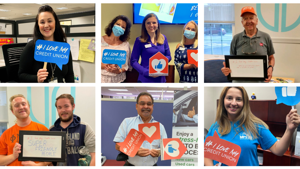 Credit Union Employees and Members Join Together to Celebrate Credit Unions with #ILoveMyCreditUnion